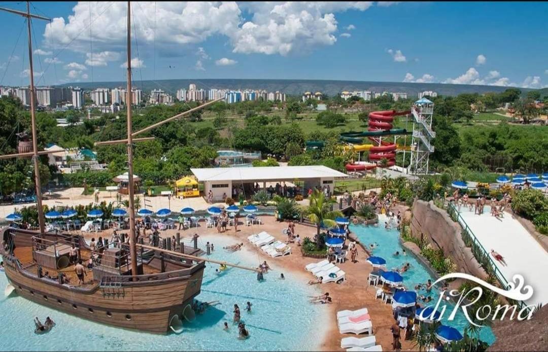 Piazza Acqua Park Lägenhet Caldas Novas Exteriör bild