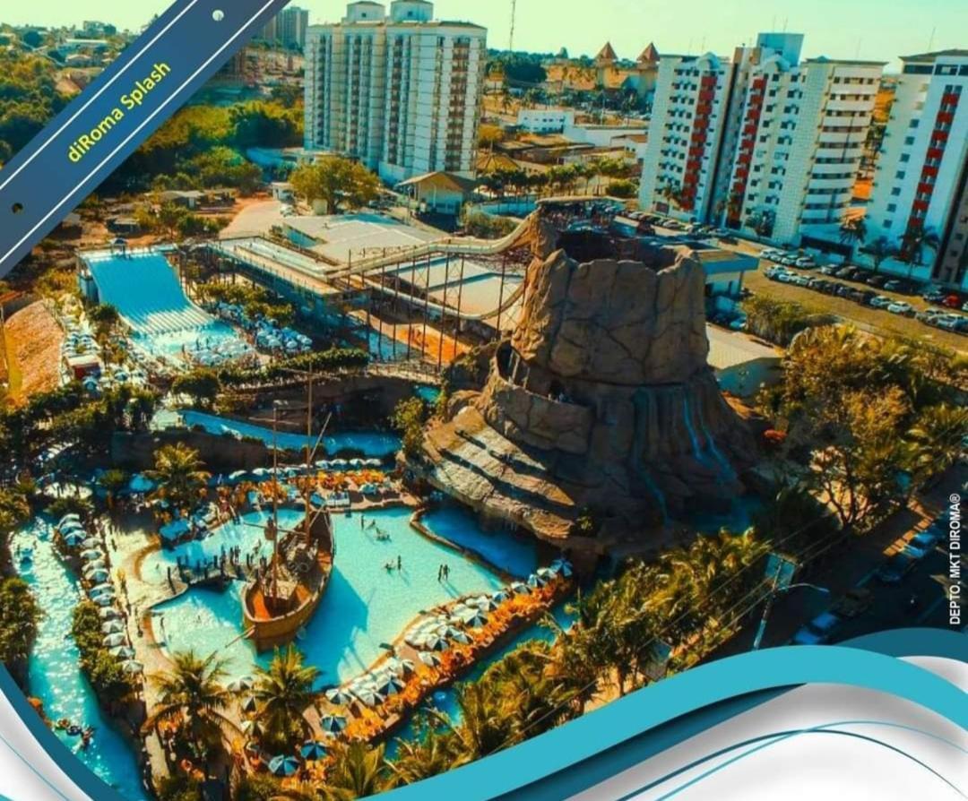 Piazza Acqua Park Lägenhet Caldas Novas Exteriör bild